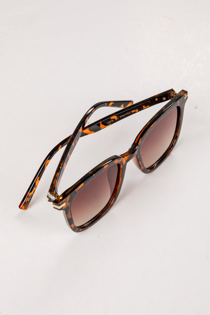 Fifth Avenue Tortoise Square Sunglasses
