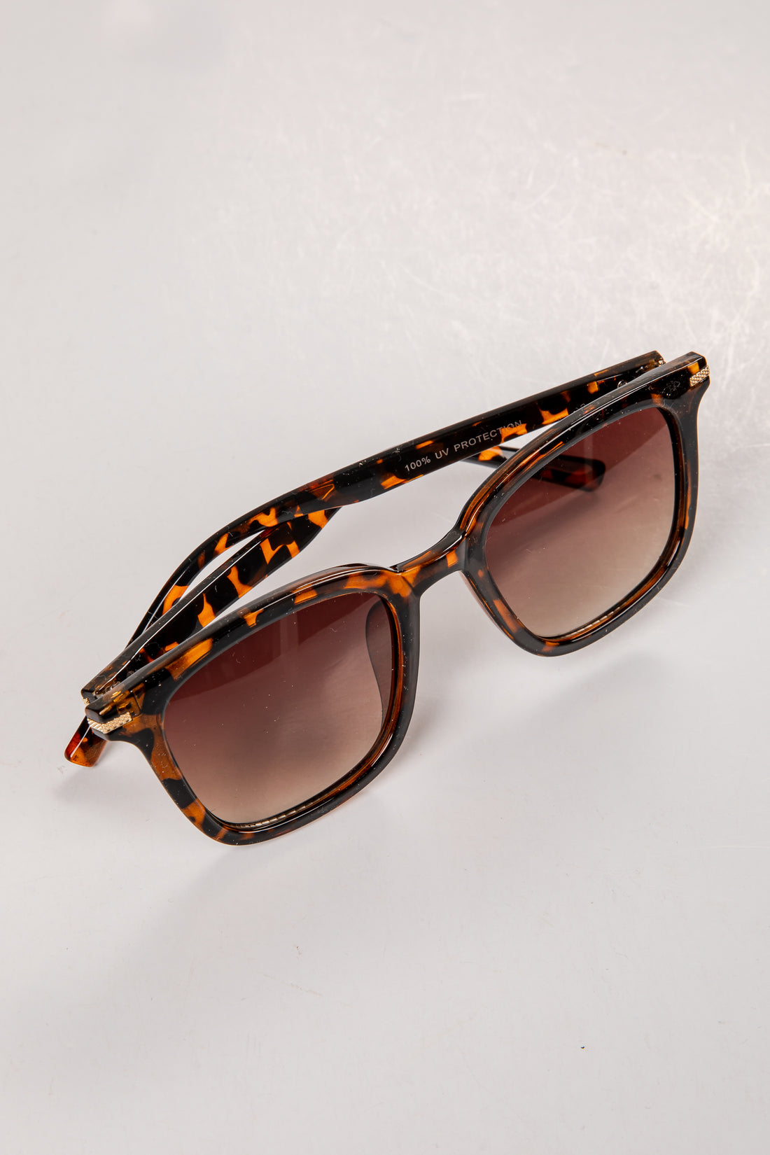 Fifth Avenue Tortoise Square Sunglasses