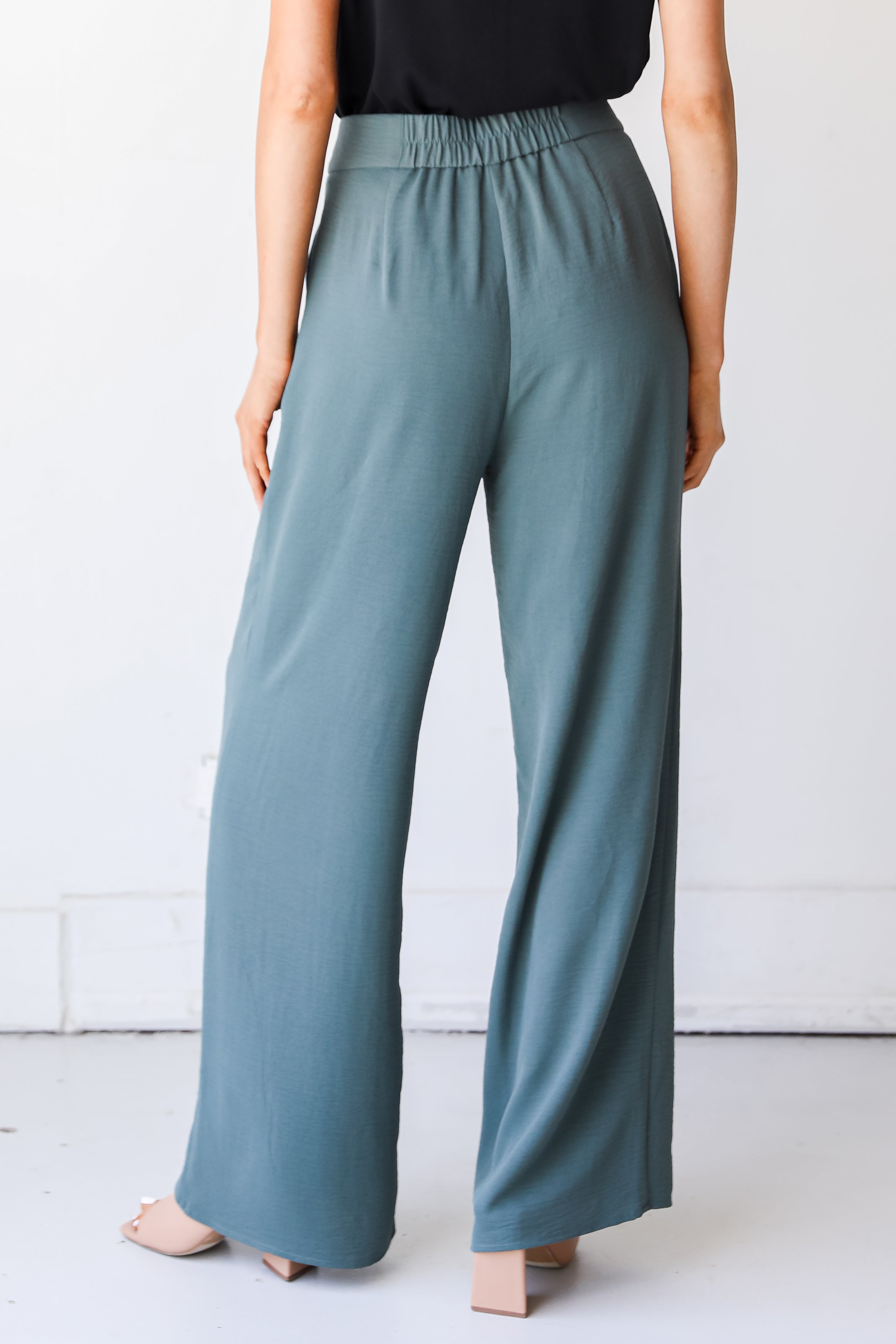 sage Trouser Pants back view