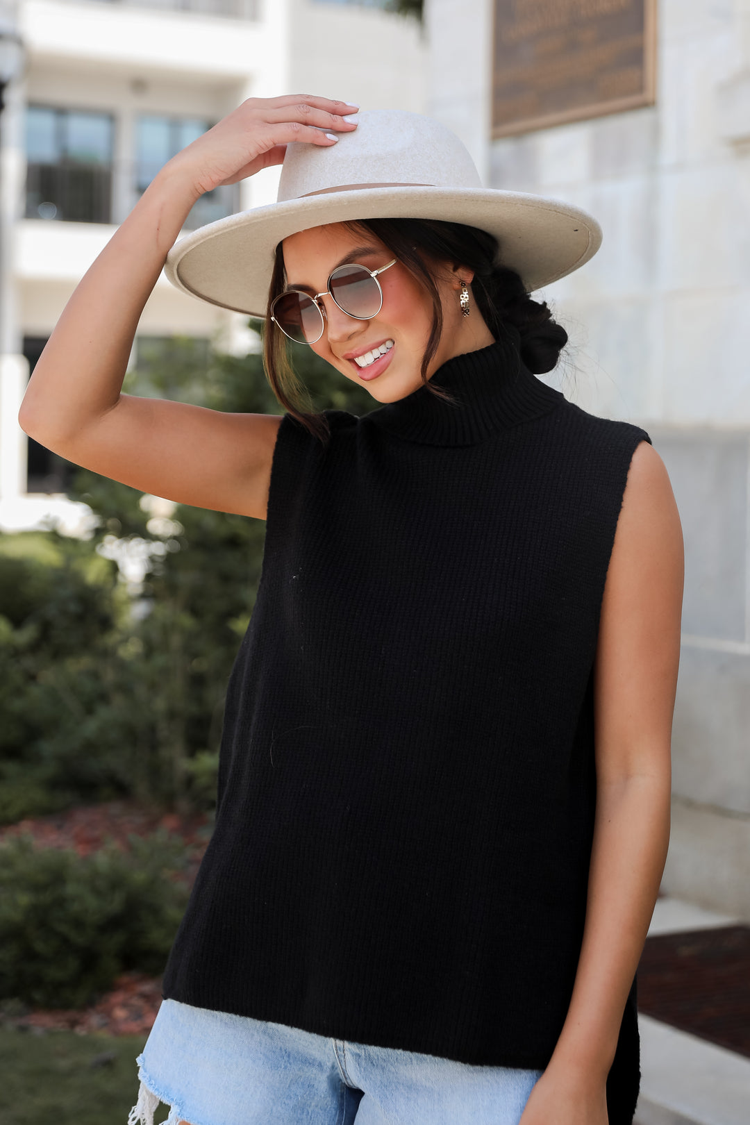 Sophisticated Ways Turtleneck Sweater Top