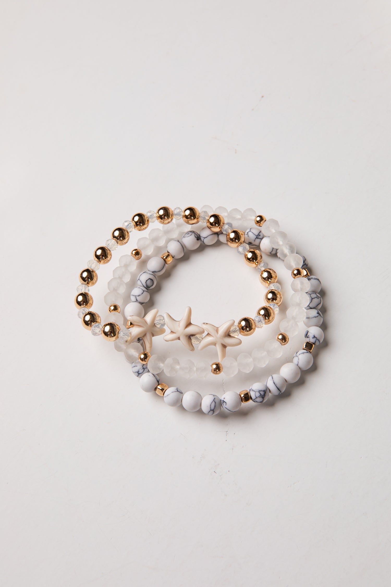 Collins Beaded Bracelet Set | Trendy Women's Jewelry