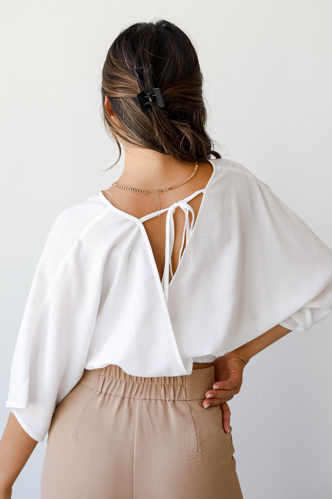 cropped blouse