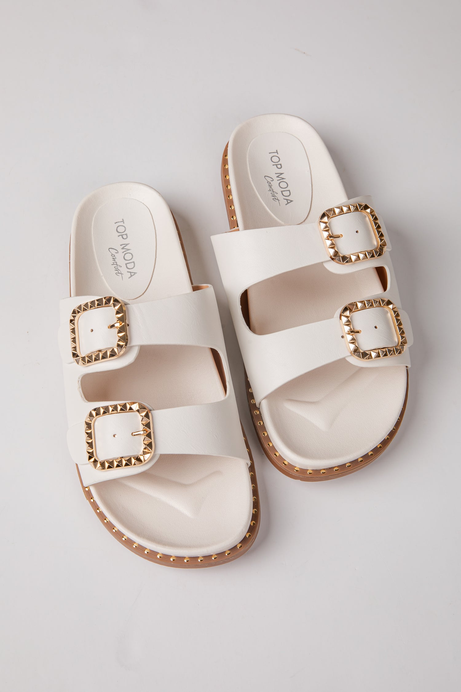 By The Bay White Double Strap Sandals | Trendy Women's Shoes | DressUp Dress Up By The Bay White Double Strap Sandals | Trendy Women's Shoes | DressUp Dress Up