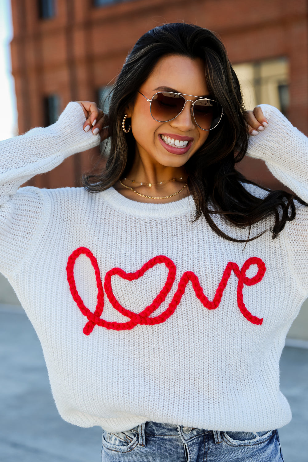 cute love sweater