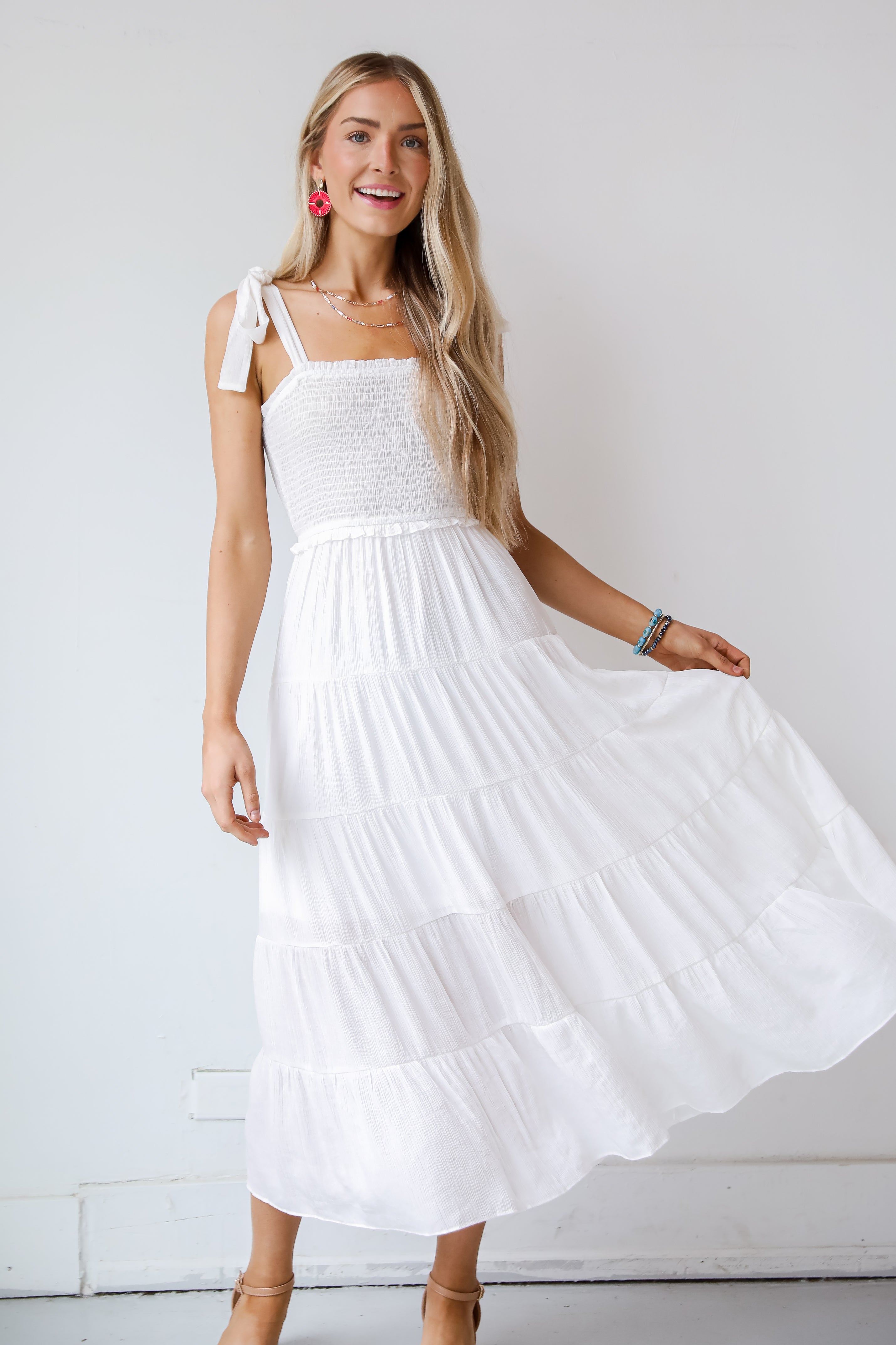 white dress for women