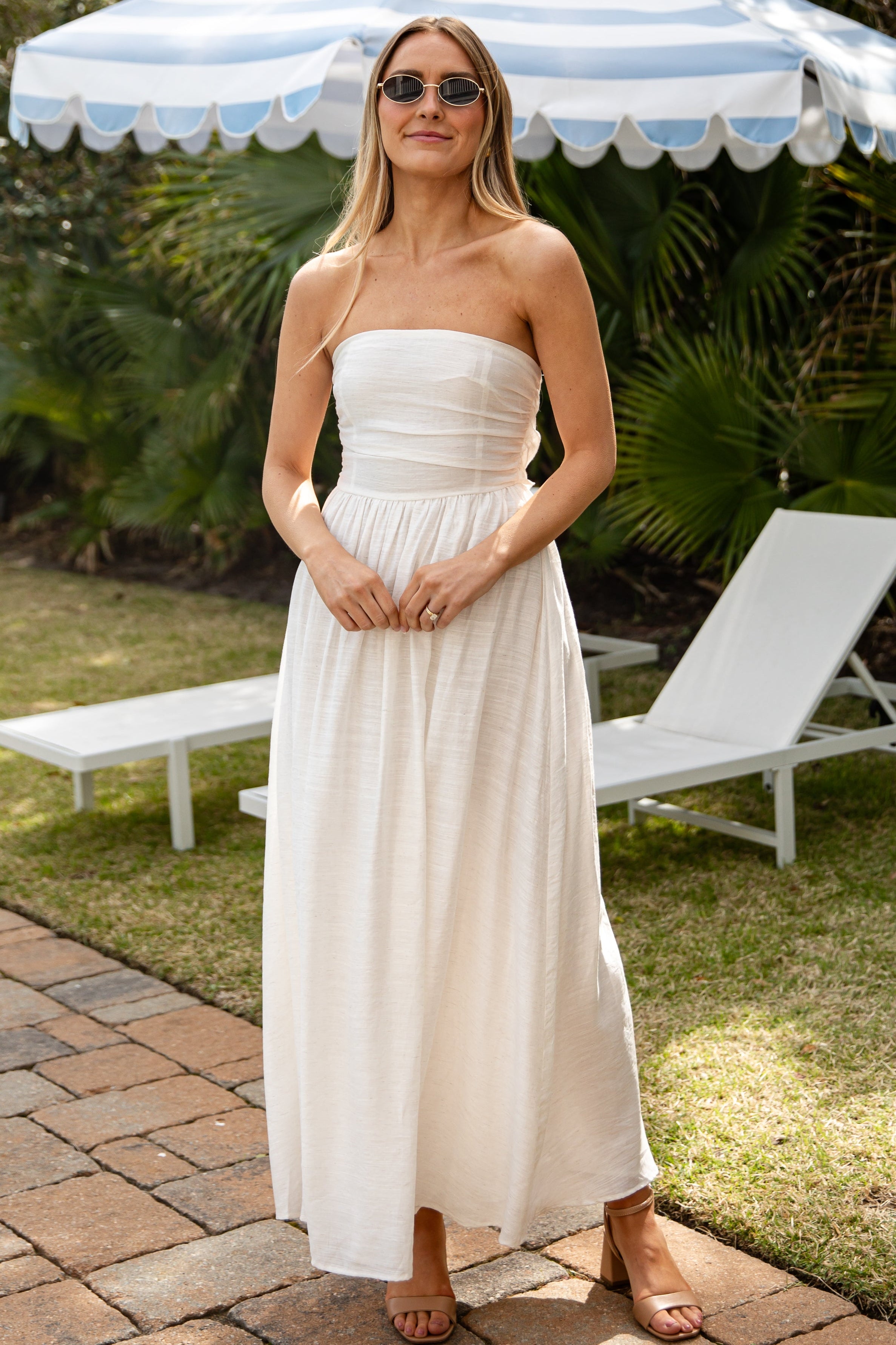 Forever Classic White Maxi Dress | Trendy Women's Dress | ShopDressUp White / Medium Forever Classic White Maxi Dress | Trendy Women's Dress | ShopDressUp White / Medium