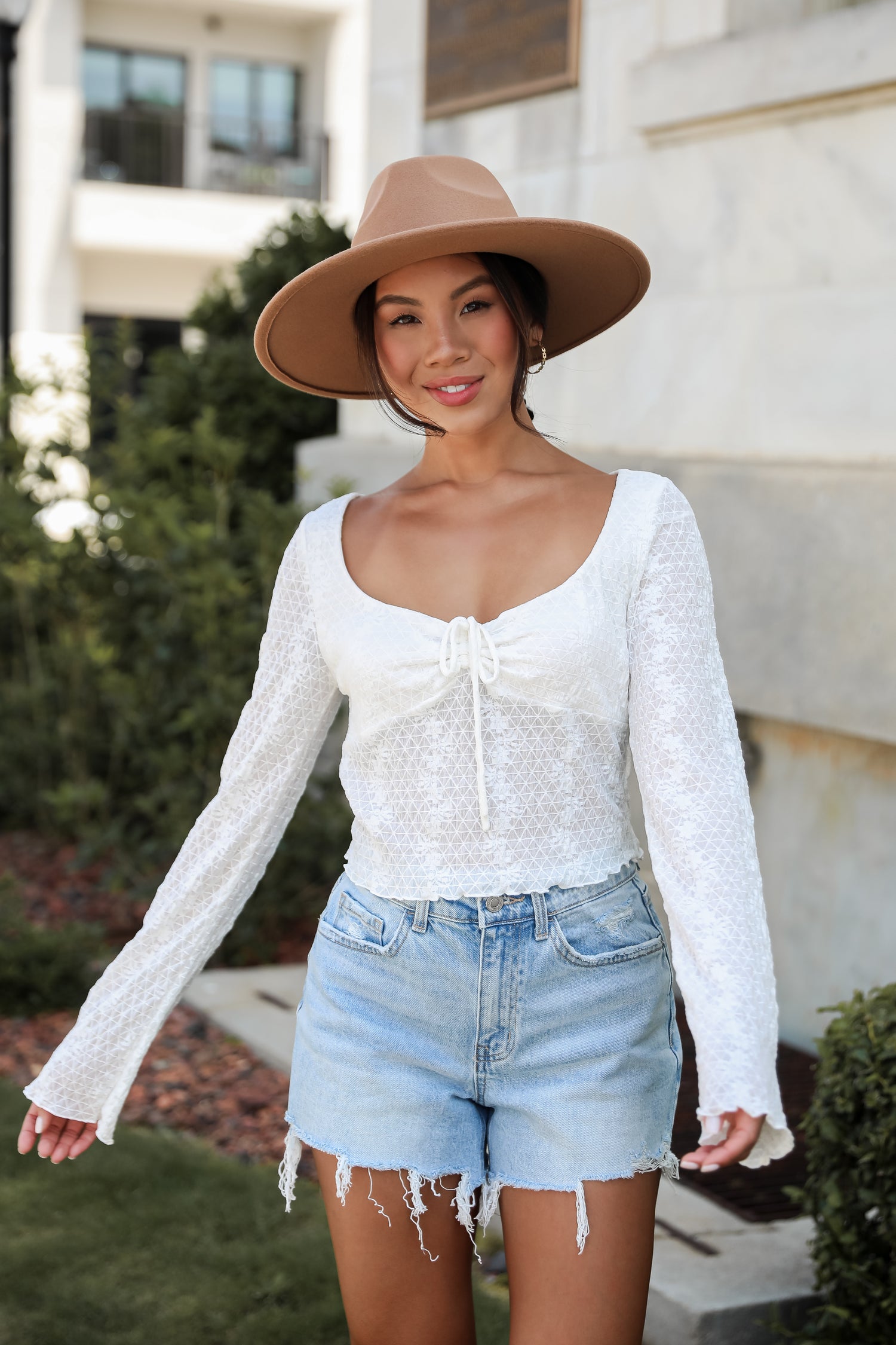 To Wear Nice Dressy Tops FINAL SALE Trendsetting Cuteness White