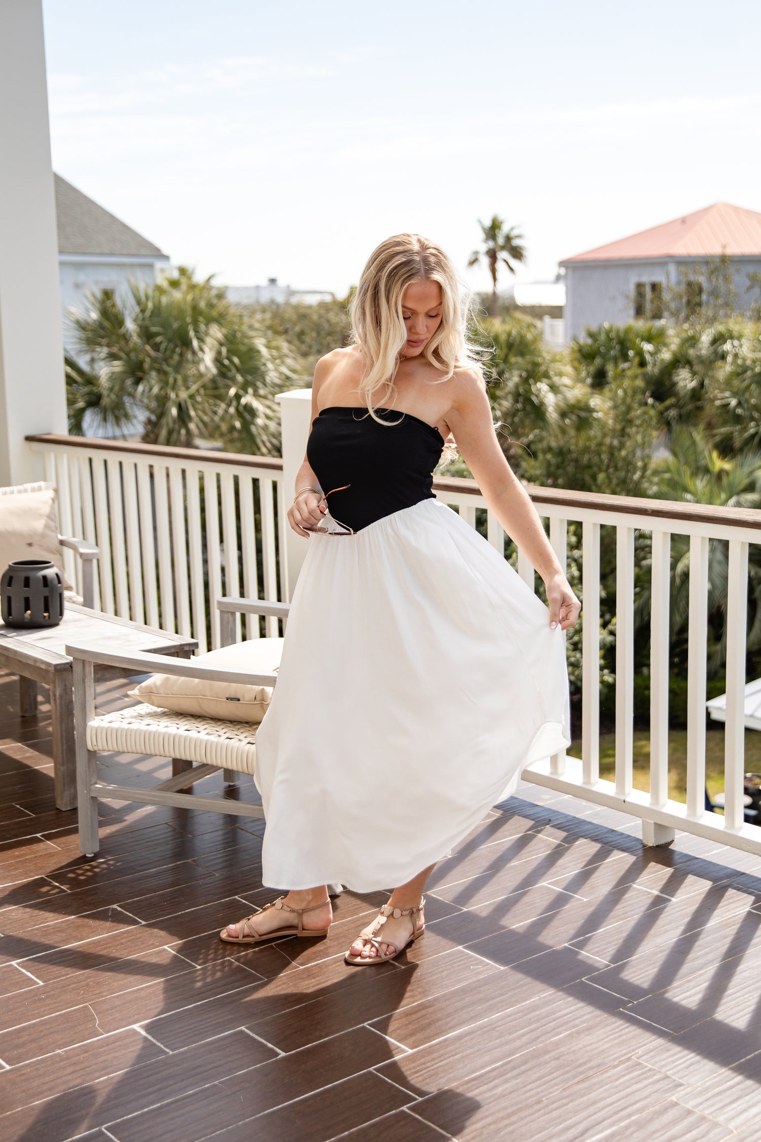 Darling At Heart White Midi Dress | Trendy Women's Dresses | DressUp  Dress  Up