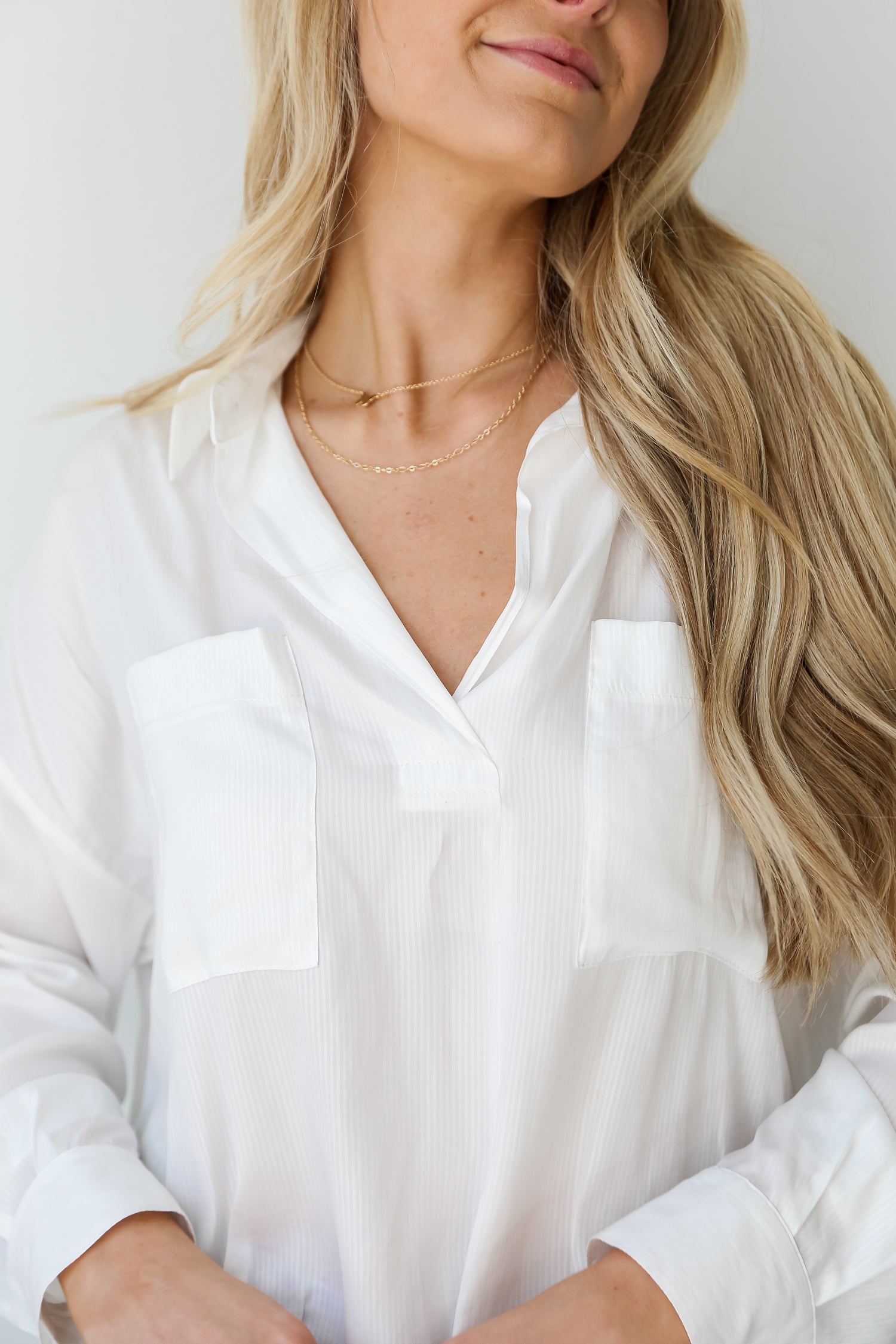 white blouses for women