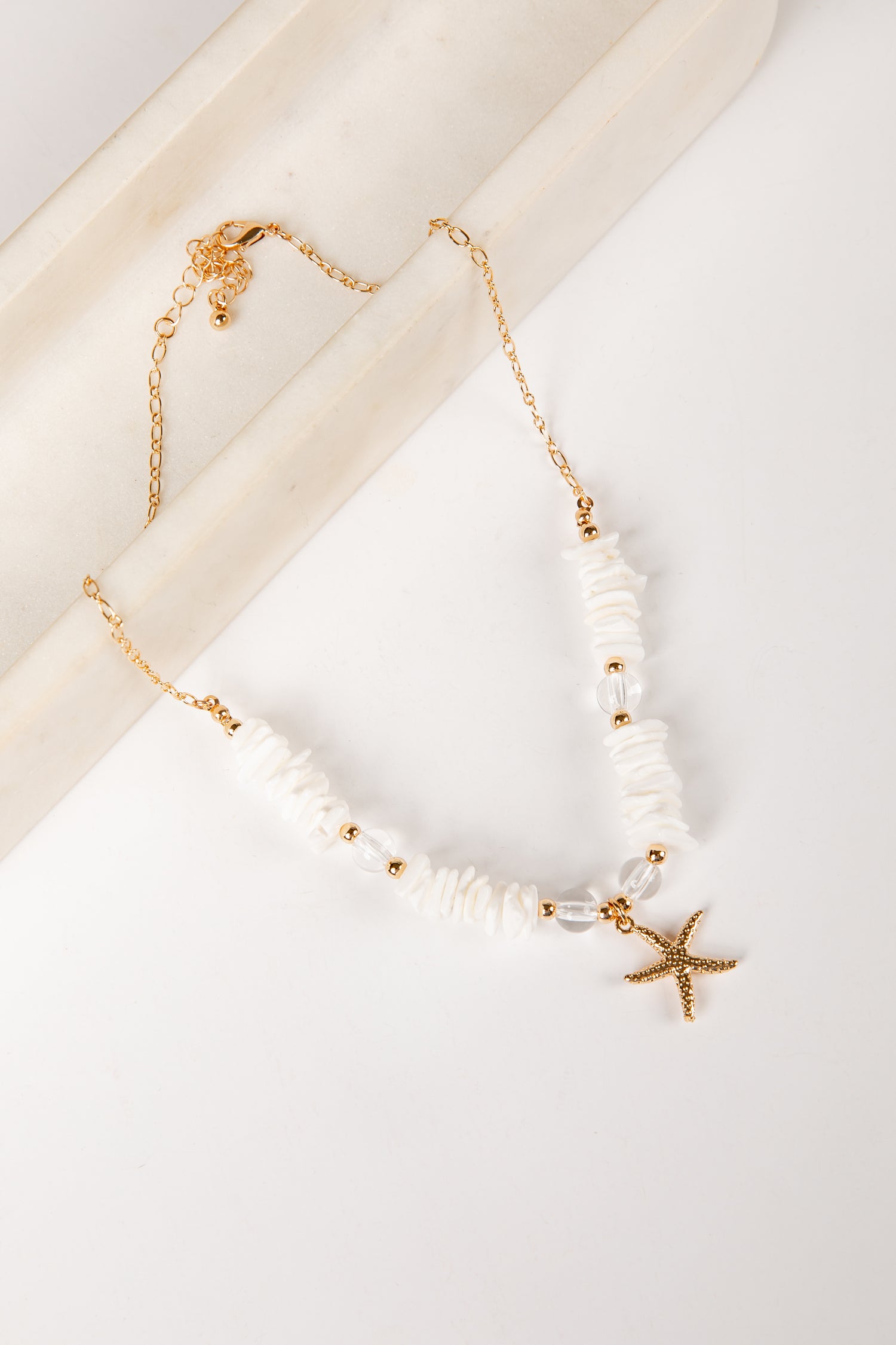 Shell & Starfish White Necklace | Trendy Women's Jewelry | ShopDressUp Shell & Starfish White Necklace | Trendy Women's Jewelry | ShopDressUp
