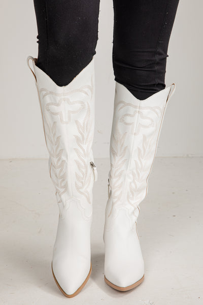Cute White Western Boots | Women's Boots