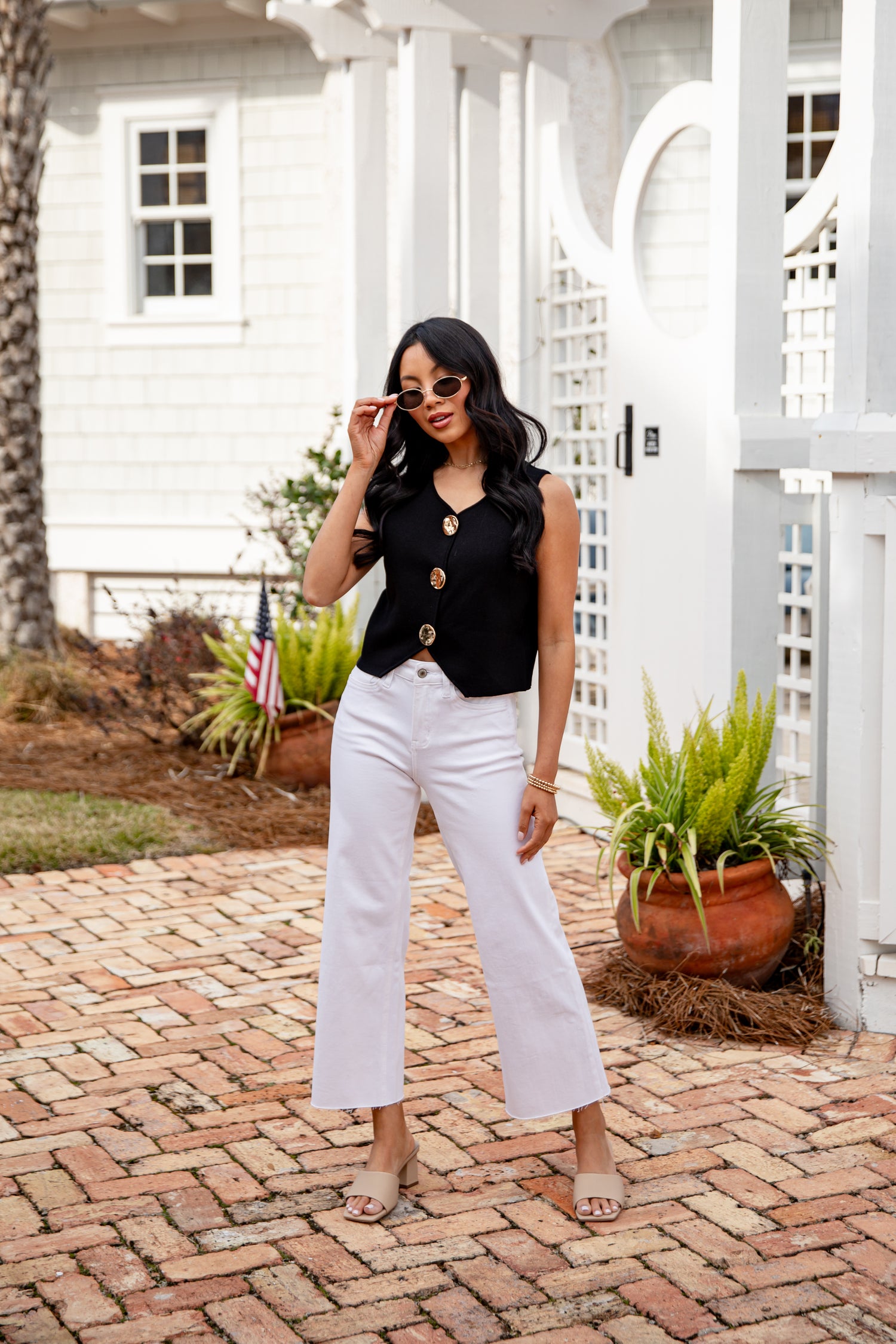 Women's White Wide Leg Jeans | Vervet Jeans | ShopDressUp White / 31 Women's White Wide Leg Jeans | Vervet Jeans | ShopDressUp White / 31