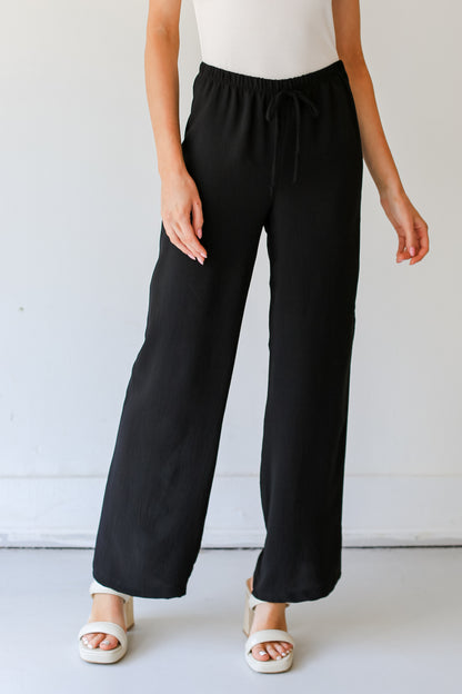 black Wide Leg Pants