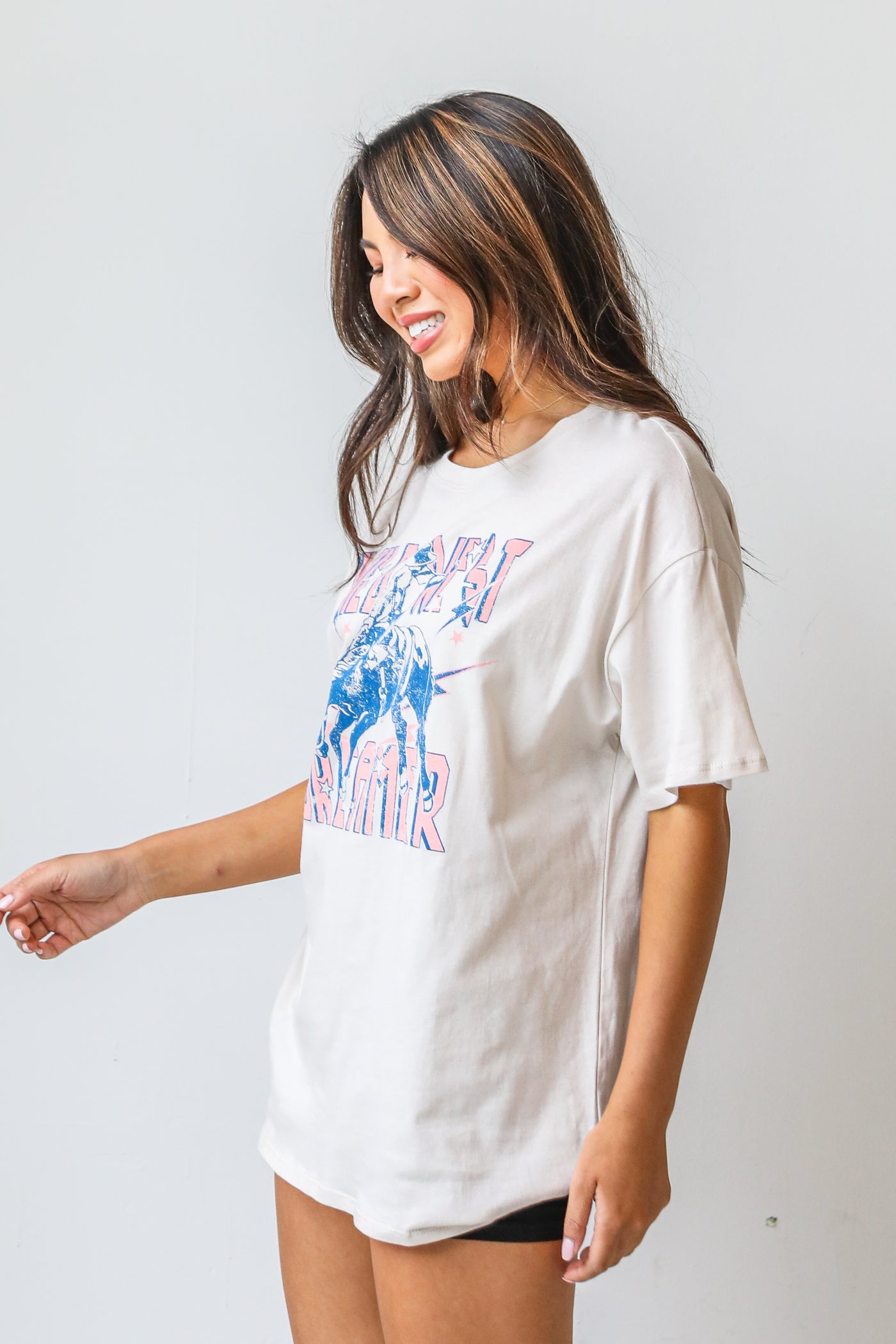 Wild West Dreamer Graphic Tee side view