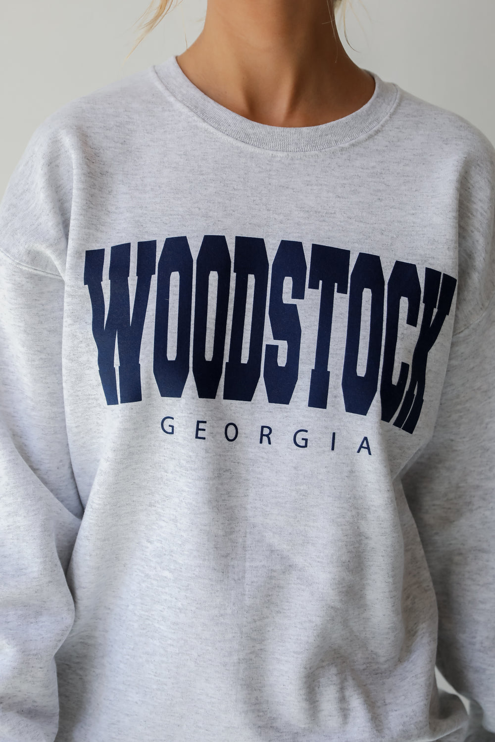 Heather Grey Woodstock Georgia Sweatshirt