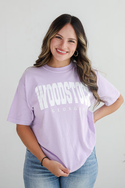 Lavender Woodstock Georgia Tee