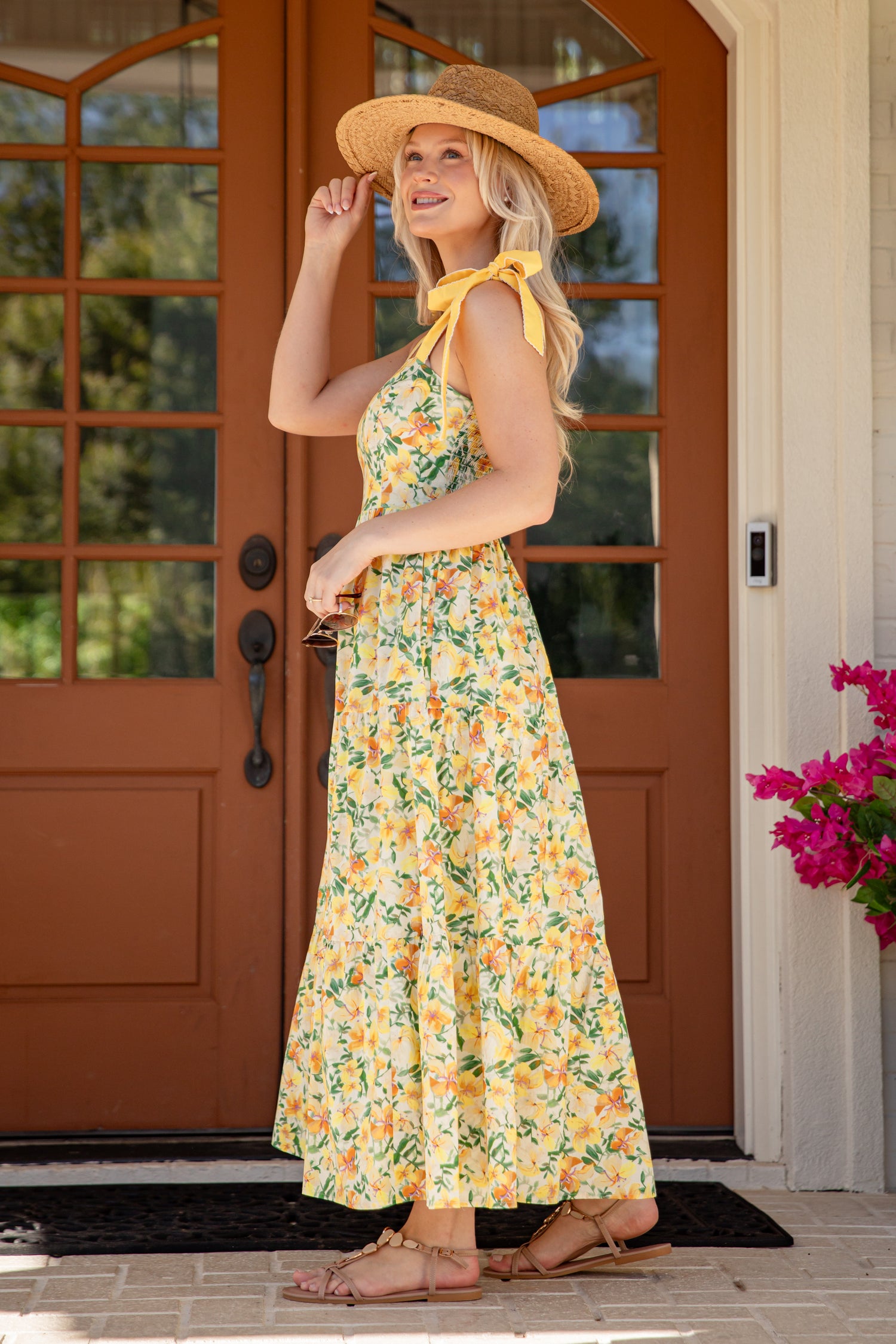 bohemian romance dress Boho Chic Lace Maxi Dress | Raw Cotton Sleeveless Gown| Lacey by Zinniapearl