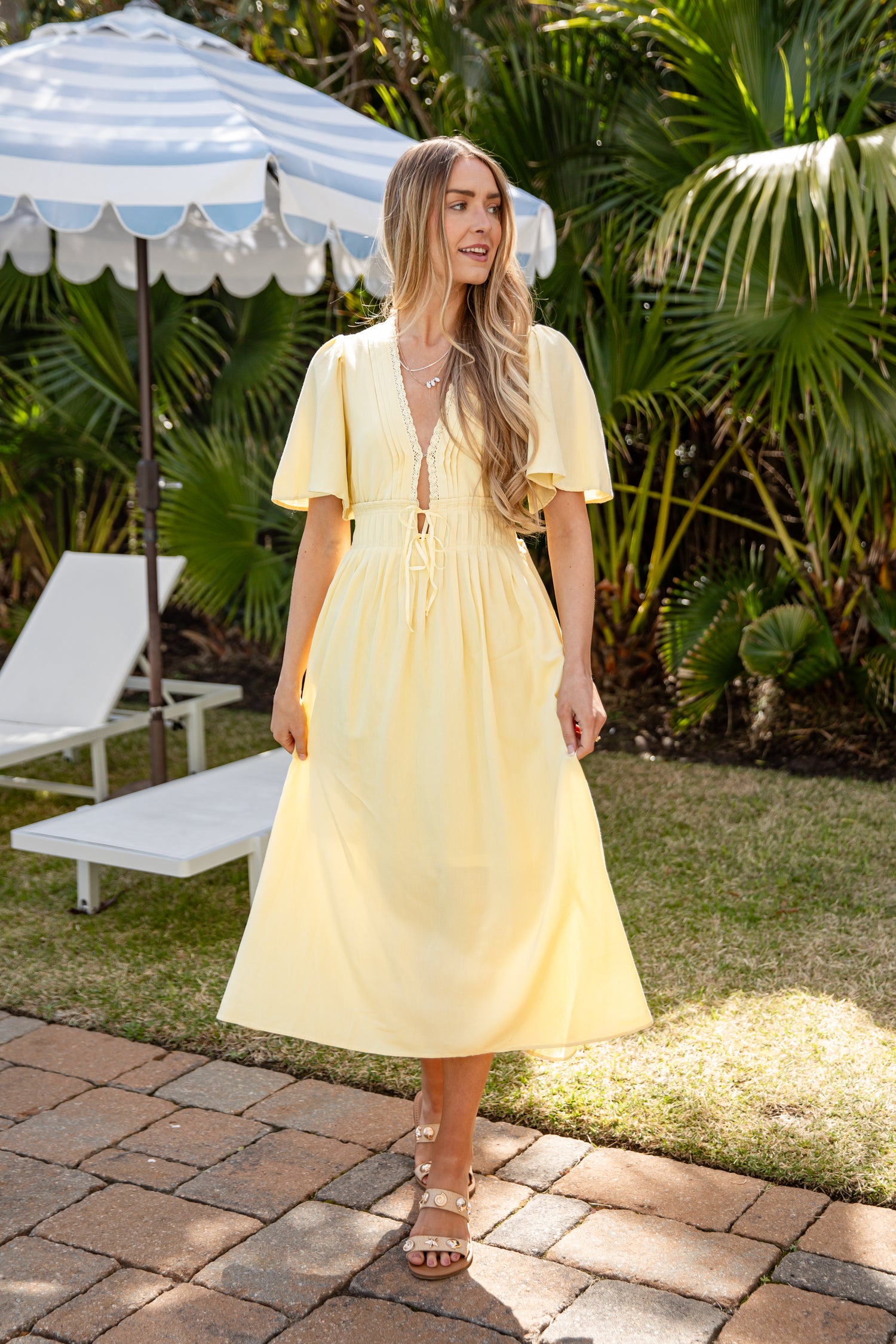 knee length dresses for ladies Simply Sweet Midi Dress | Trendy Women's Dresses