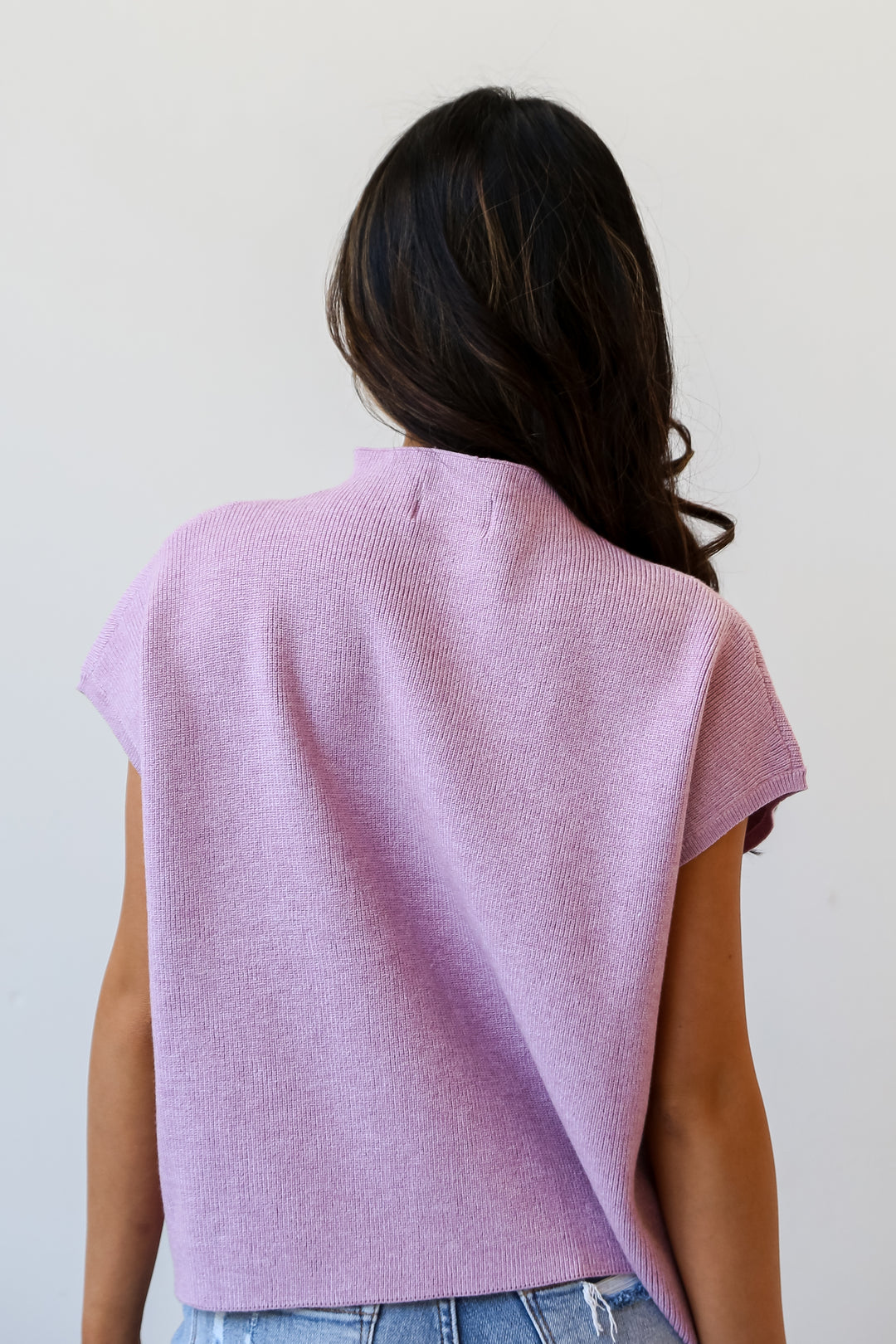 cute Lavender Sweater Top