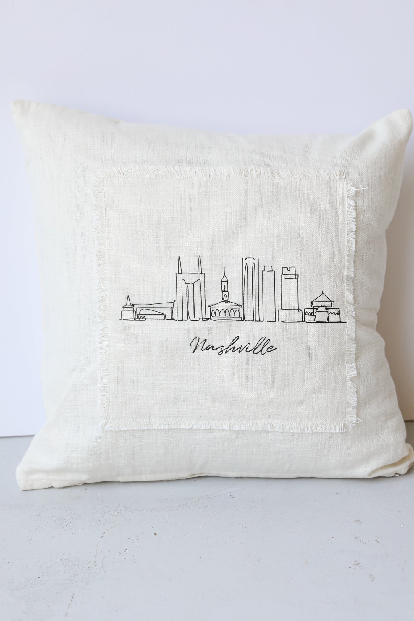 Nashville City Scape Pillow