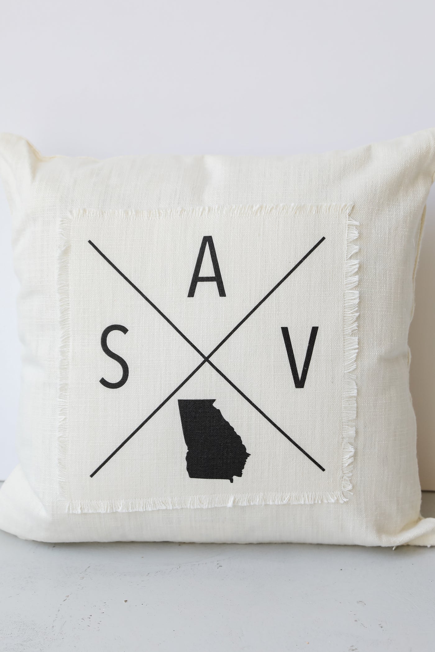 Savannah Cross Pillow