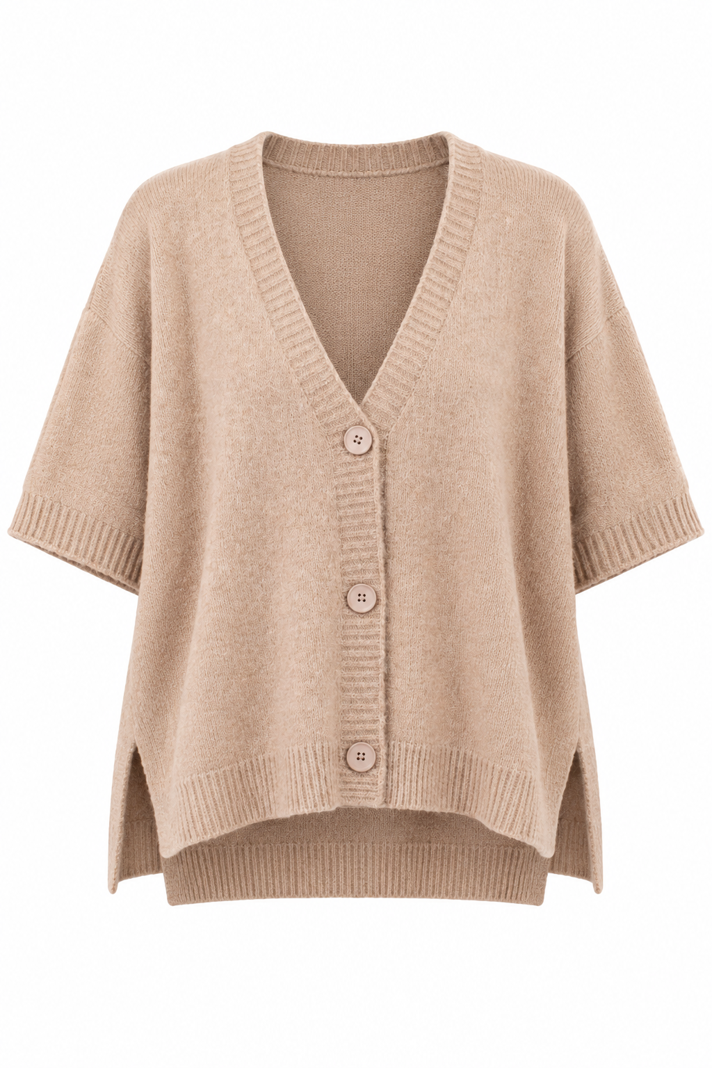 Fall Views Taupe Knit Cardigan