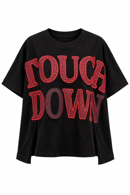 Touchdown Moment Black Graphic Tee