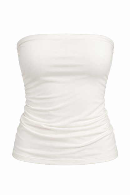 Effortless Edge Strapless Tank