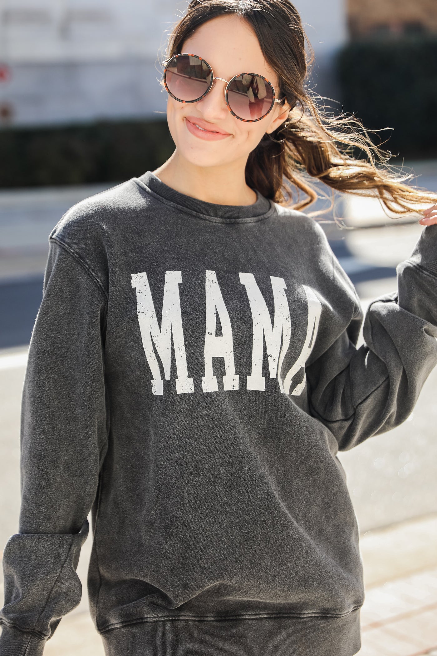 Mama Oversized Pullover
