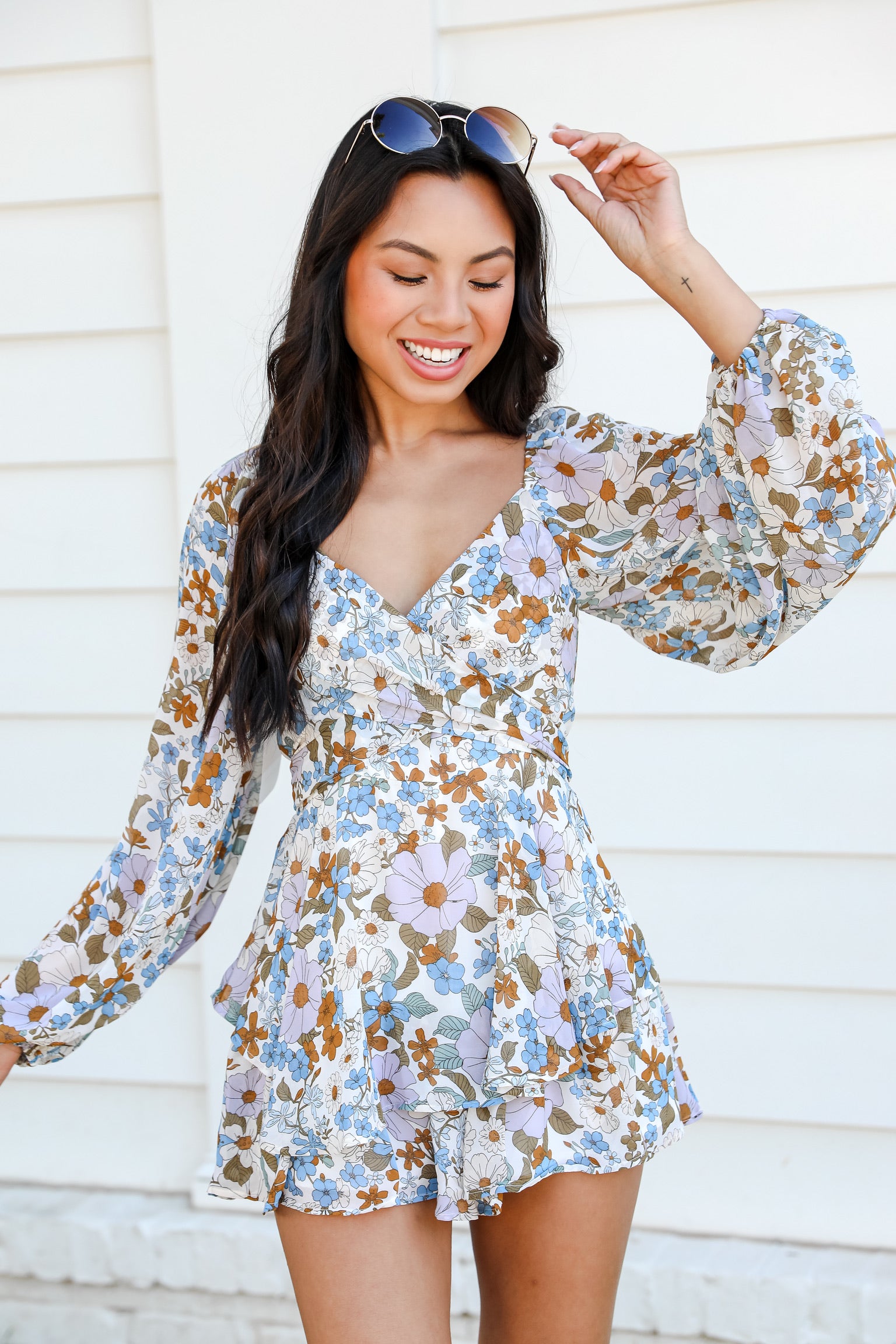 Floral Romper
