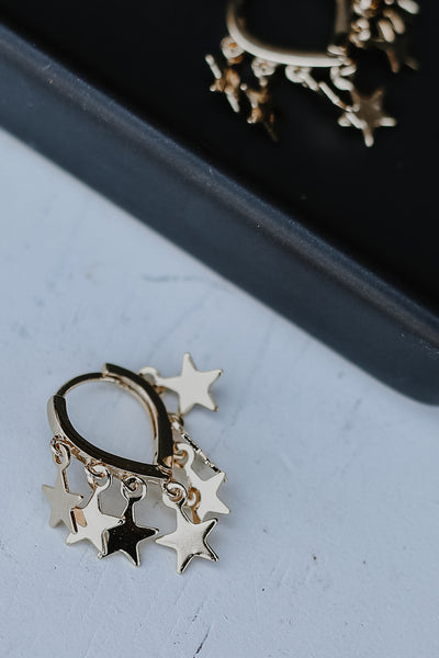 Aspen Gold Star Mini Hoop Earrings
