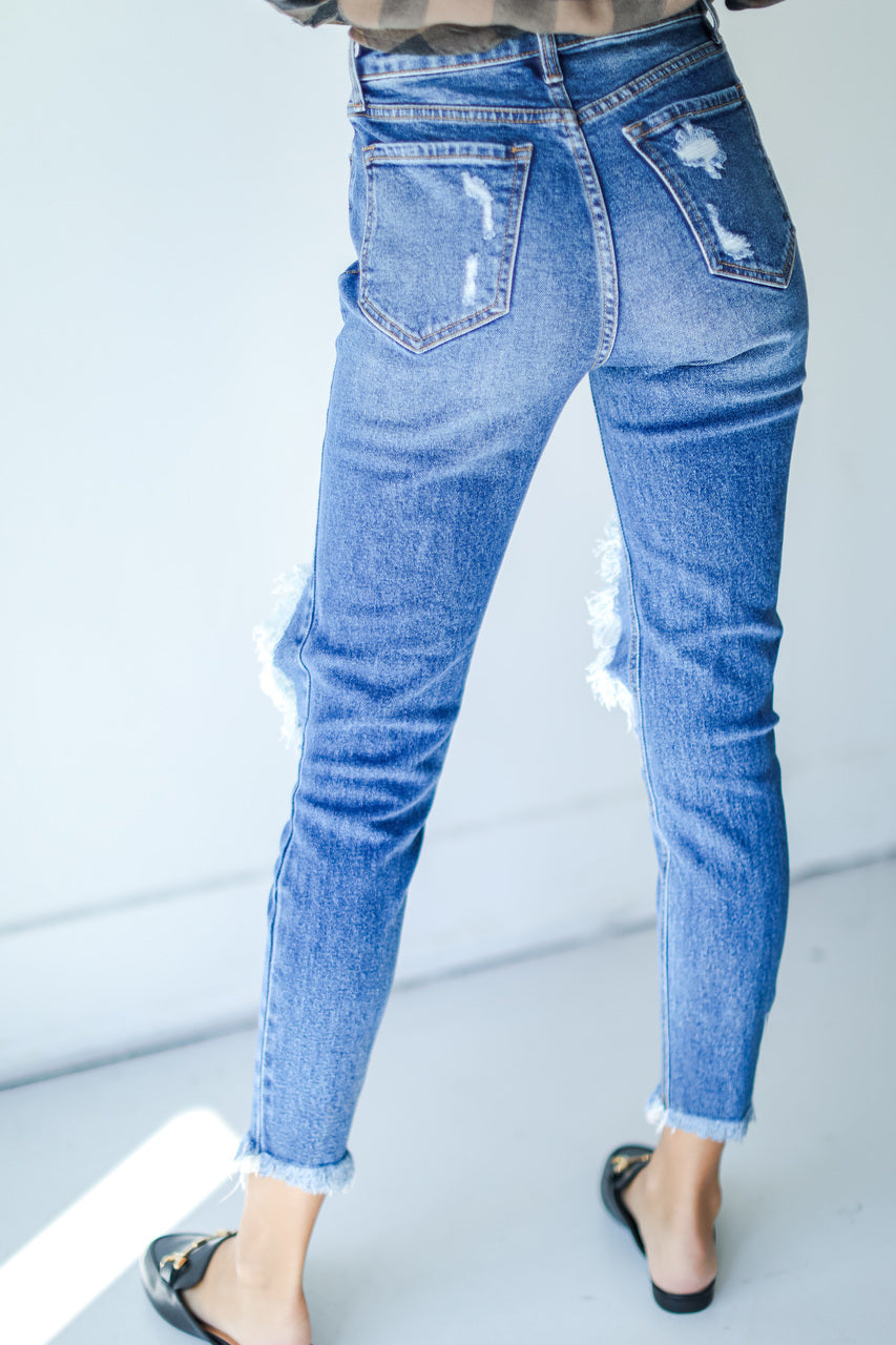 Gracie Distressed Skinny Jeans