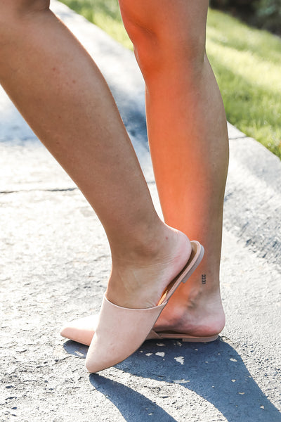 Pointed Toe Mules side view