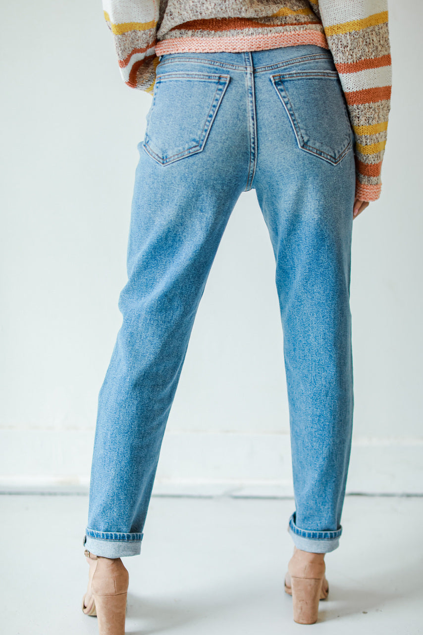 Elena High-Rise Mom Jeans