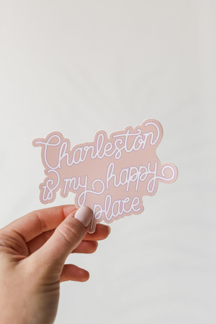 Charleston Is My Happy Place Sticker
