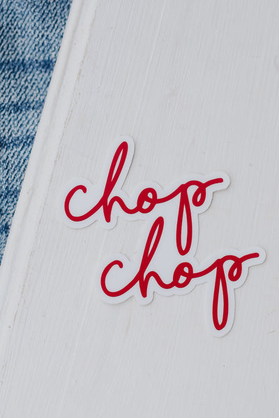 Small Chop Chop Sticker