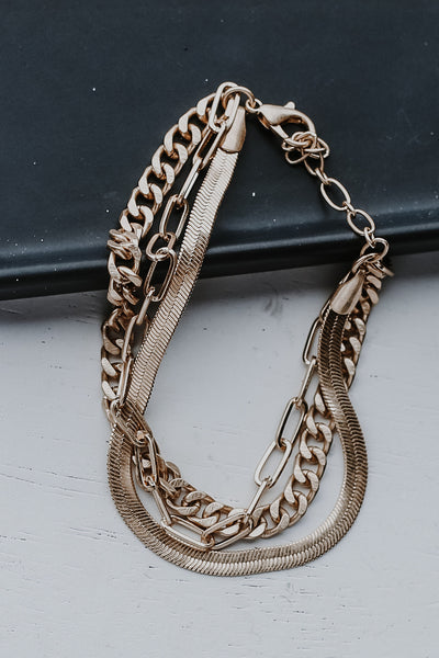 Carmen Gold Layered Bracelet
