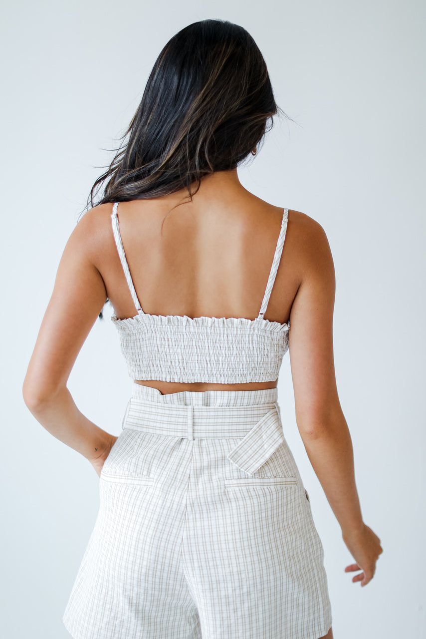 Catch My Eye Striped Crop Top