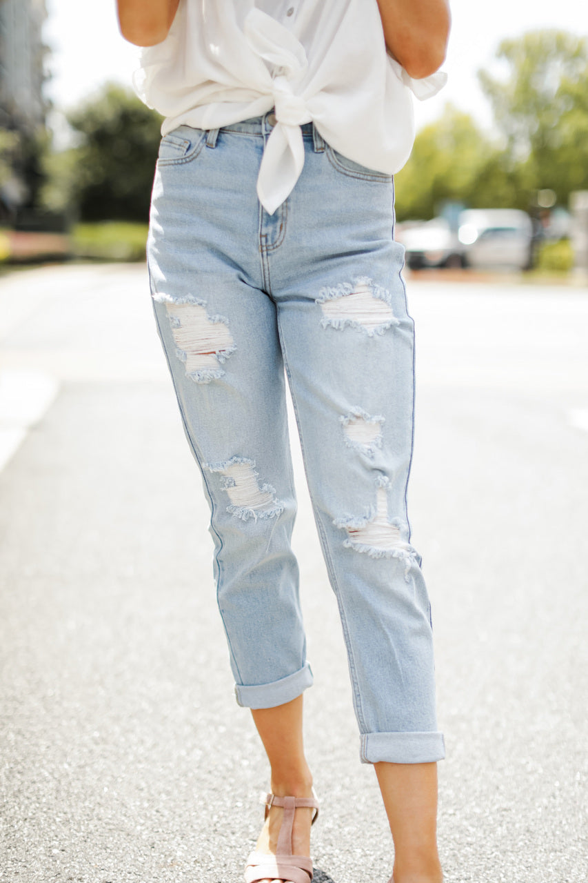 Natalie High-Rise Mom Jeans