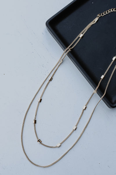 Cecelia Gold Layered Necklace