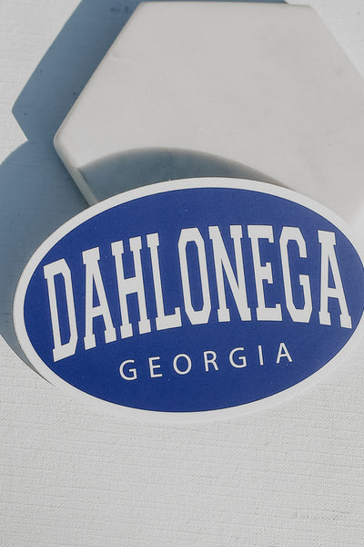 Round Dahlonega Georgia Sticker