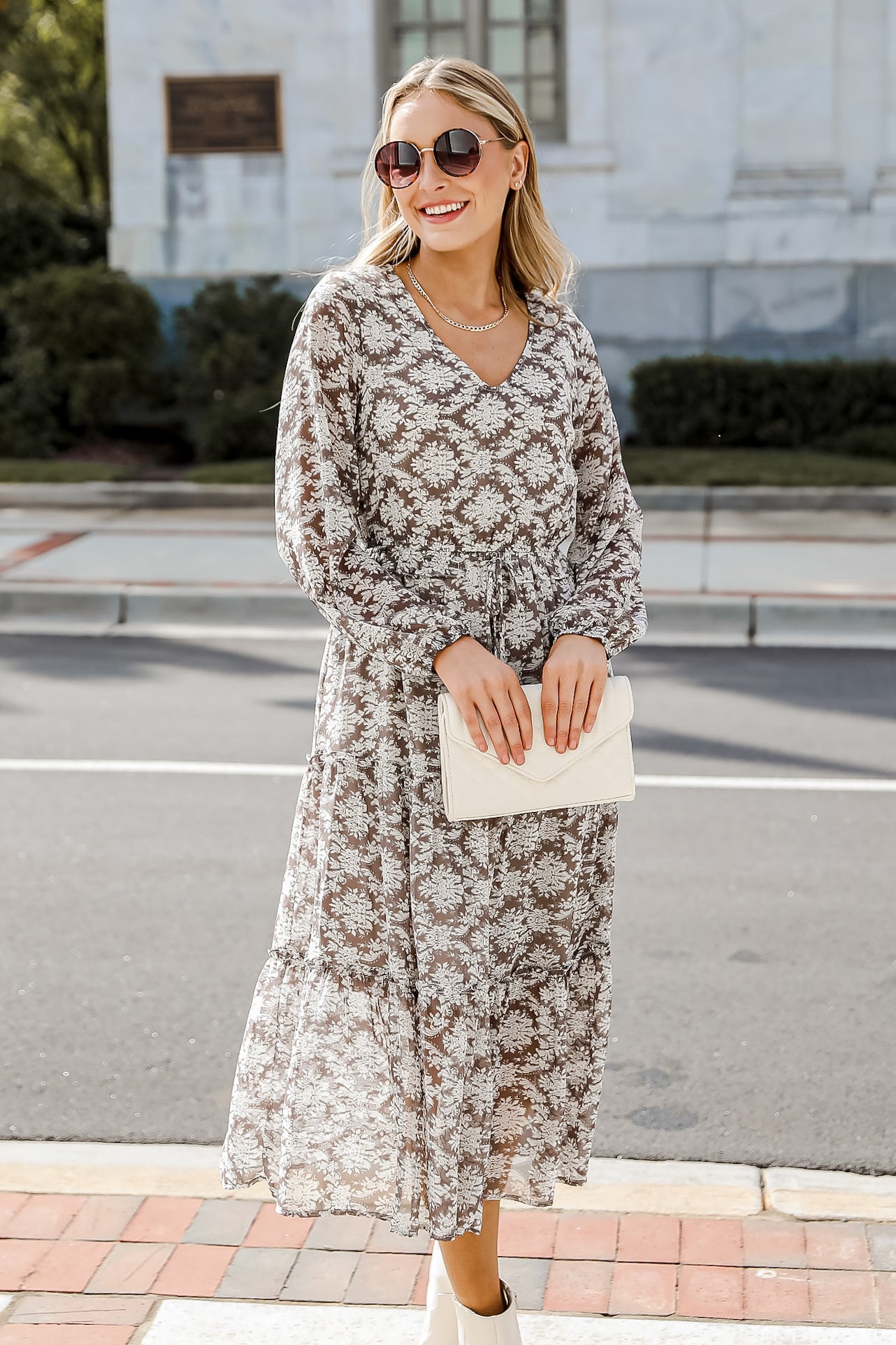 FINAL SALE - Find Me In The Tropics Midi Dress