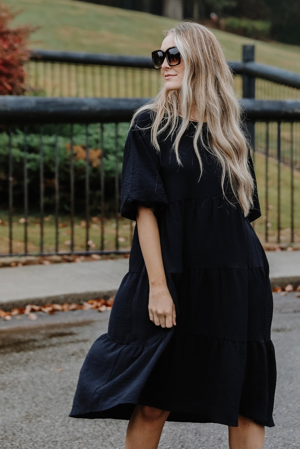 Promise Of Forever Tiered Midi Dress