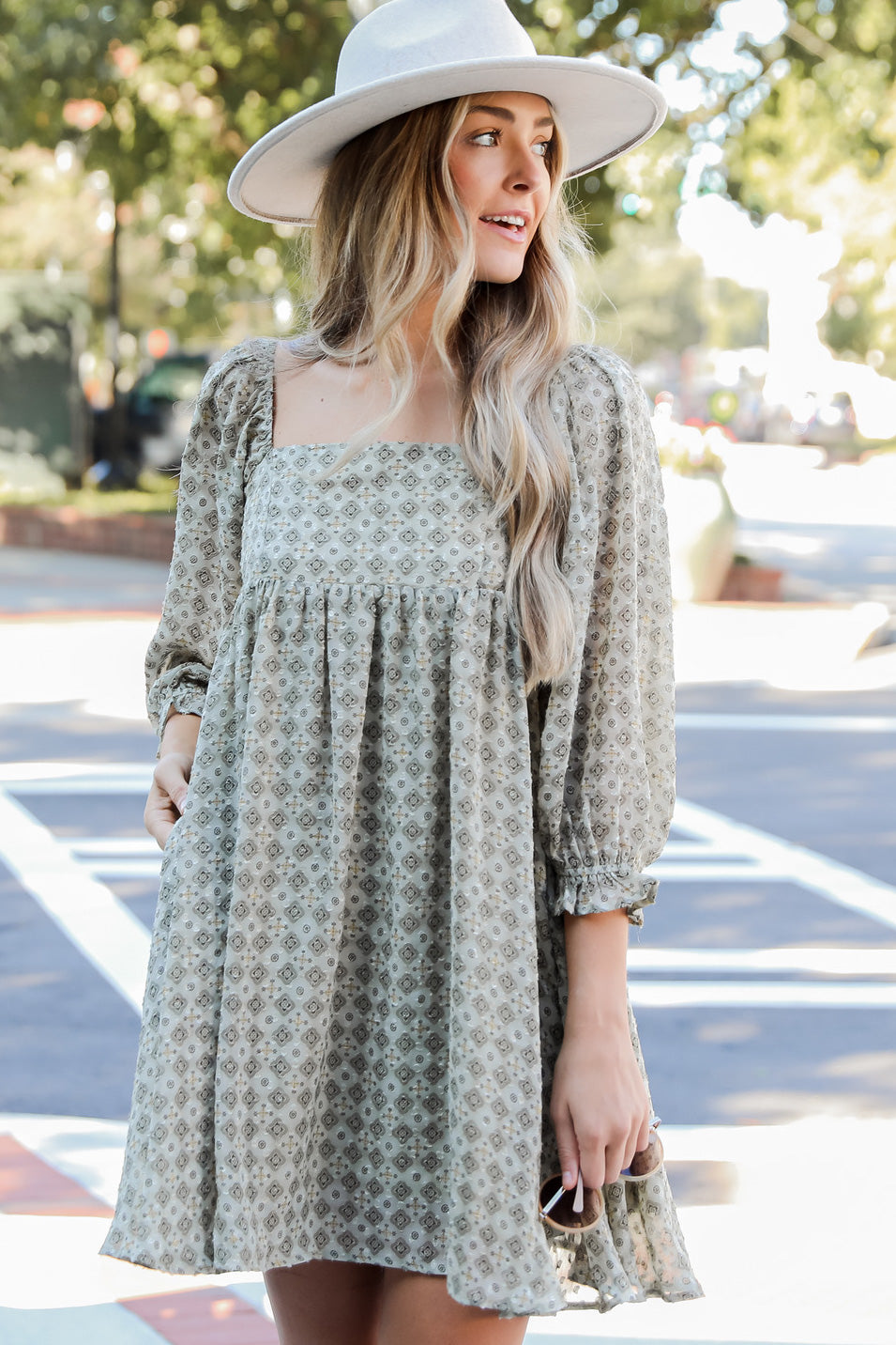 FINAL SALE - Elegant Taste Babydoll Mini Dress