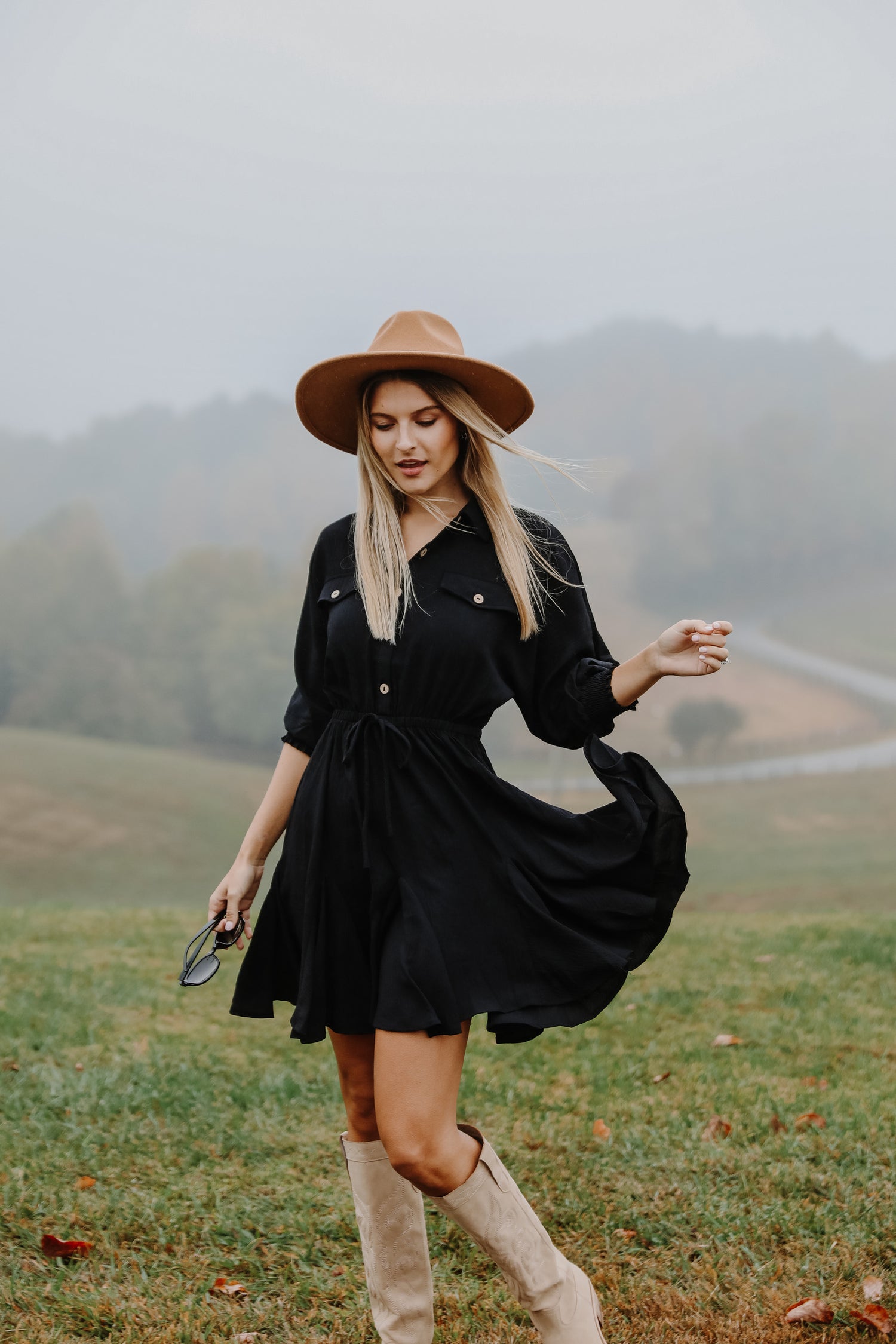 FINAL SALE - Perfectly Content Mini Dress