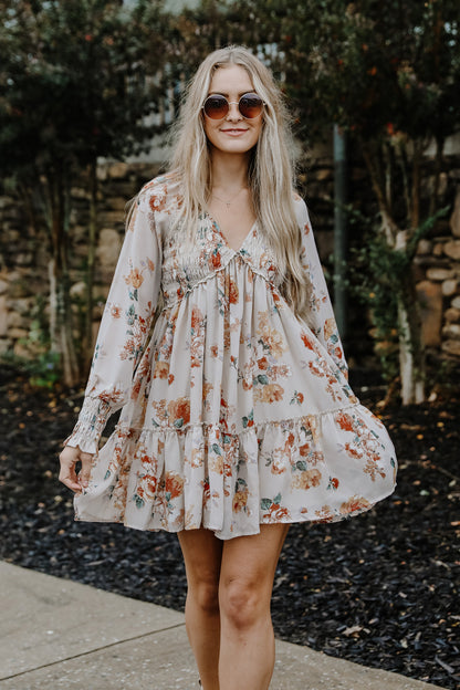 FINAL SALE - Daily Daydream Floral Mini Dress