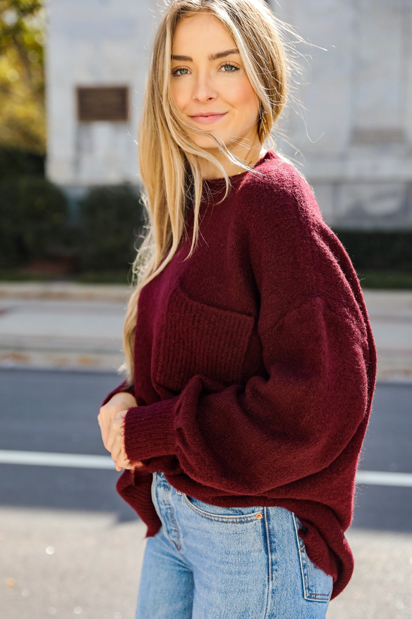 For The Season Oversized Sweater