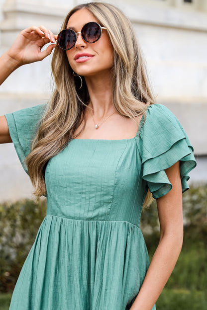 Dramatic Darling Midi Dress