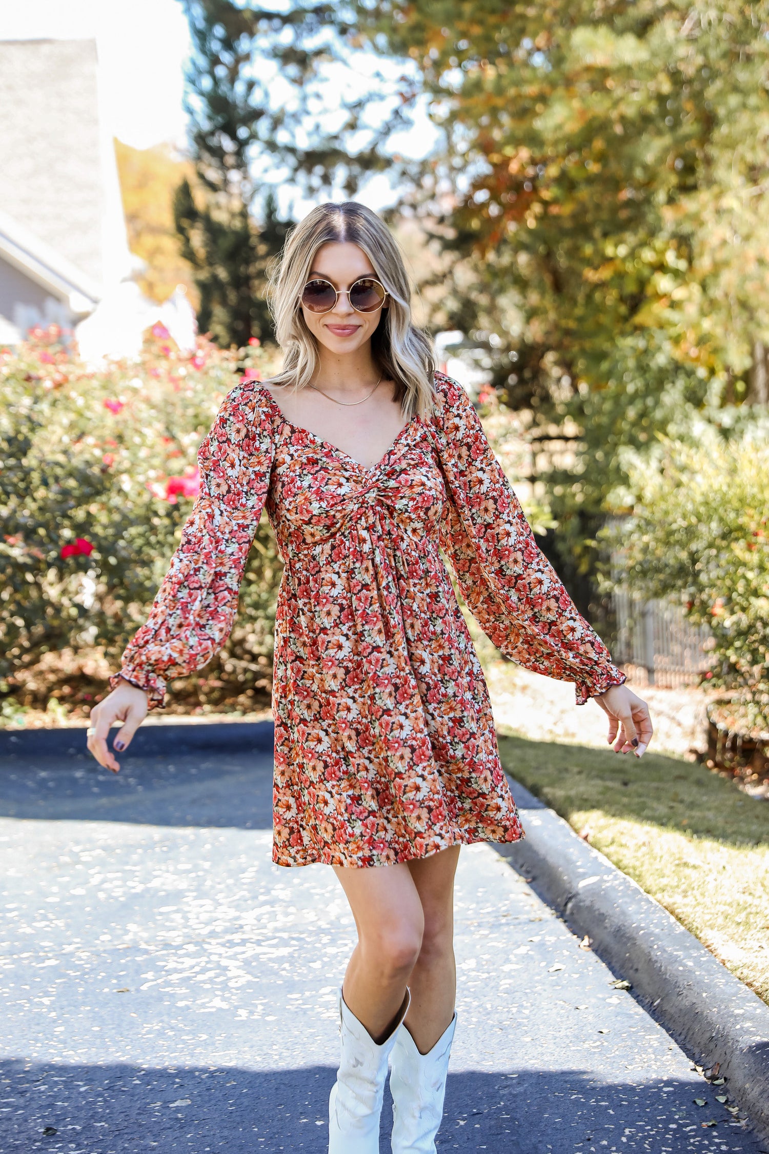 FINAL SALE - Sweet Beauty Floral Mini Dress