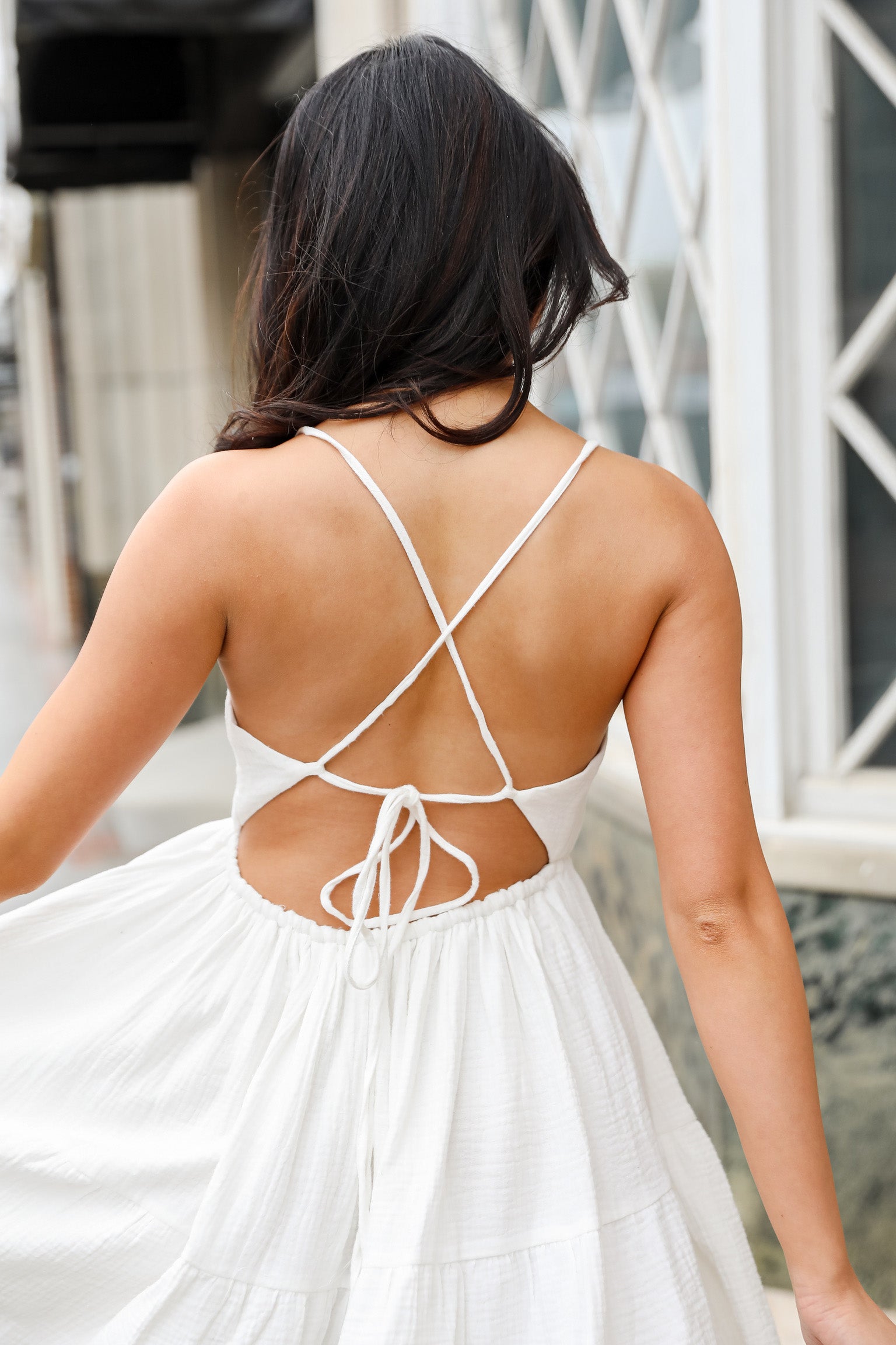 FINAL SALE - Shore-ly Yours Linen Mini Dress